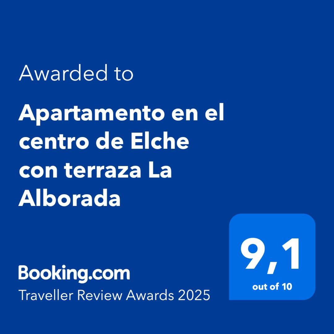 Apartamento En El Centro De Elche Con Terraza La Alborada Экстерьер фото